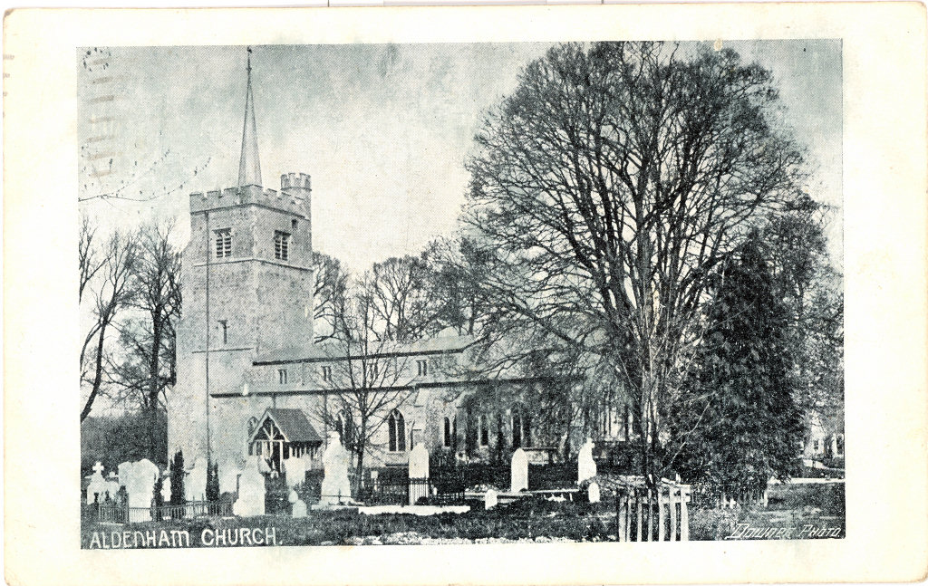 Place Aldenham Church (Hertfordshire Genealogy)
